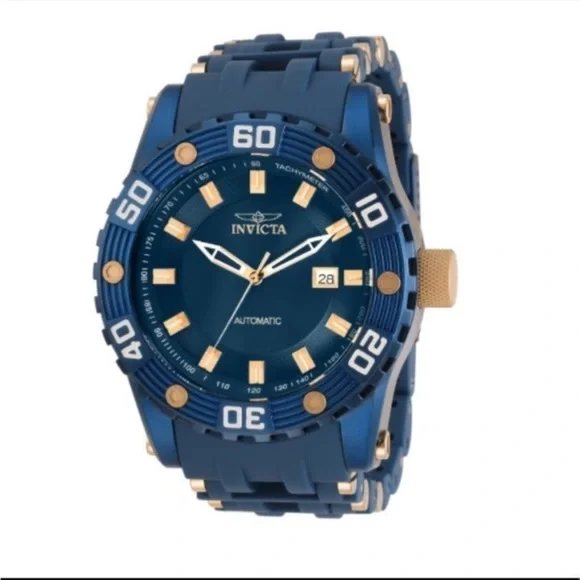 NWT invicta Sea Spider Automatic Men’s Watch 50mm rose gold Blue (31694) - Picture 1 of 9